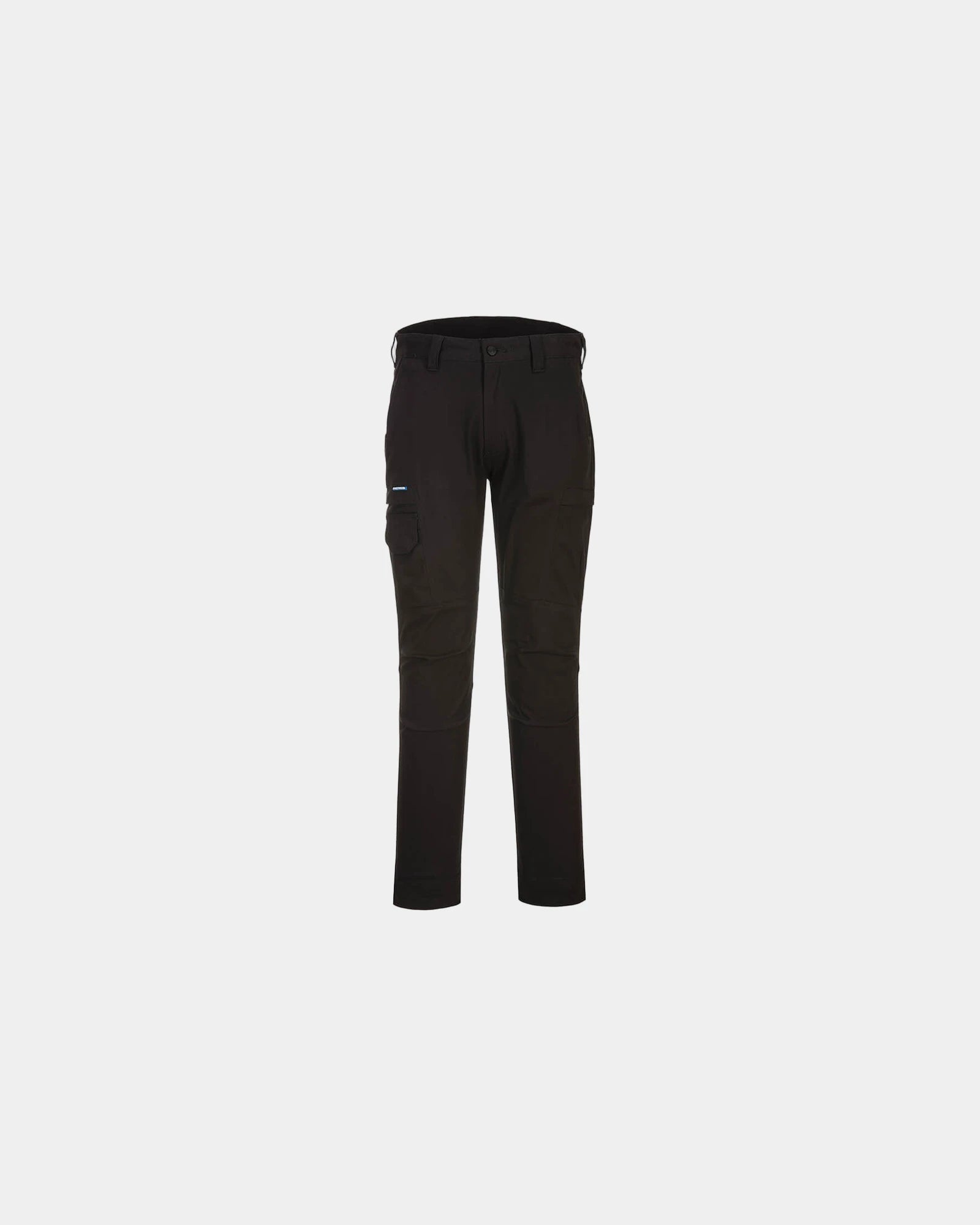 Cargobroek stretch katoen KX3 om te personaliseren - Zwart-Hemelsblauw